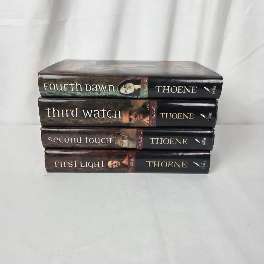 A D Chronicles Series Books 1-4 Hardcover Book Set Thoene 1st 2nd 3rd 4th Lot